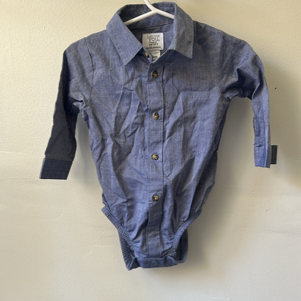 Carters blue button down - Picture 2 of 5